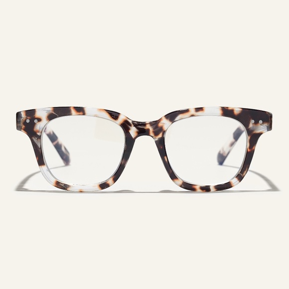 J. Crew Accessories New Jcrew Cape Bluelight Glasses In Giraffe